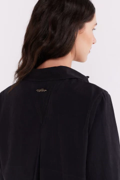 Camisa Gamuzada Goliathus Negro, foto 4 de 5