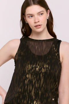 Blusa Buche Ameli Negro, imagen 5