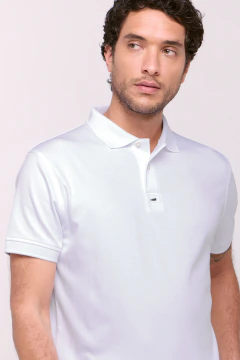 Chomba Interlock Pima Nilo Blanco, foto 4 de 5