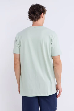 Remera Bordada Elio Verde, foto 4 de 5