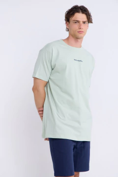 Remera Bordada Elio Verde, foto 2 de 5