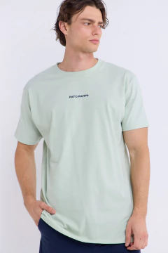 Remera Bordada Elio Verde, foto 3 de 5