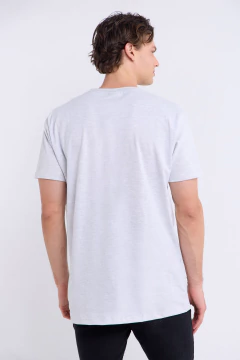 Remera Estampa 3D Brandon Melange, foto 2 de 5