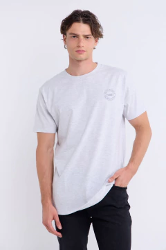 Remera Estampa 3D Brandon Melange, foto 1 de 5