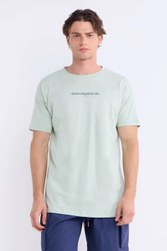 Remera Estampada Moon Verde, foto 4 de 4