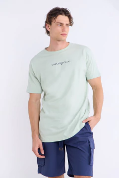 Remera Estampada Moon Verde, foto 1 de 4