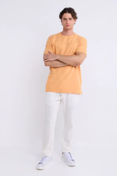Remera Bordada Shelby Naranja, foto 2 de 5
