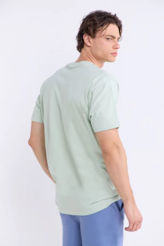 Remera Estampada Saldana Verde, foto 3 de 5