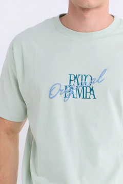 Remera Estampada Saldana Verde, foto 2 de 5