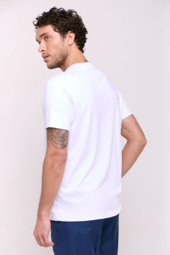 Remera Interlock Pima Eros Blanco, foto 3 de 5