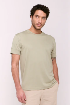 Remera Interlock Pima Eros Verde, foto 1 de 5