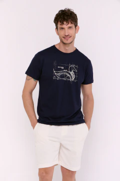 Remera Edición 25 años marino, foto 2 de 5