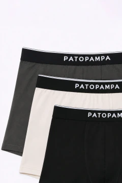 Pack x 3 Boxer lisos 185, foto 4 de 4