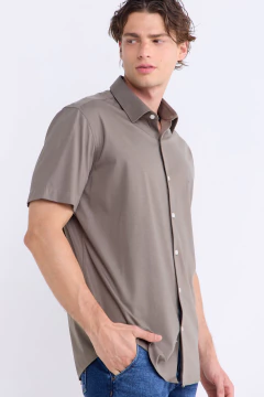 Camisa Tecno Manga Corta Vader Visón, foto 1 de 5