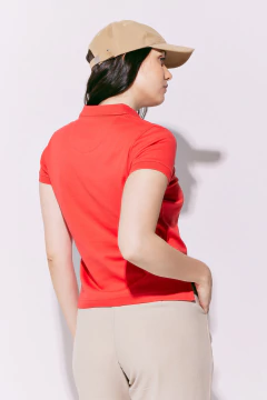 Chomba Dama Pima Interlock Rojo, foto 3 de 4