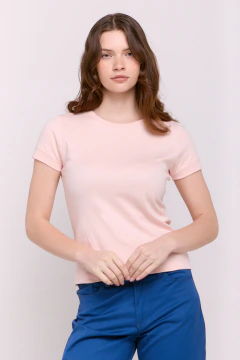 Remera Mujer Pima Atenea Rosa, foto 1 de 5