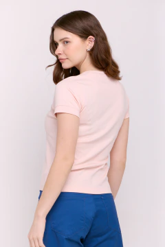 Remera Mujer Pima Atenea Rosa, foto 3 de 5