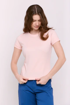 Remera Mujer Pima Atenea Rosa, foto 2 de 5