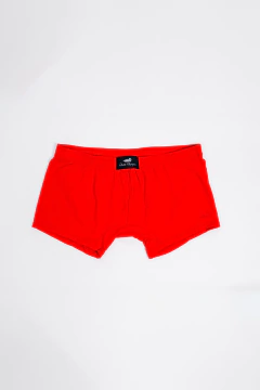Boxer Bambu Liso Rojo, foto 2 de 4