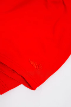 Boxer Bambu Liso Rojo, foto 4 de 4