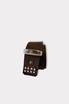 Cinto Ajustable Abalon Chocolate, foto 1 de 3