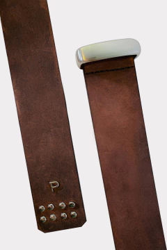 Cinto Ajustable Abalon Chocolate, foto 2 de 3