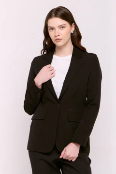 Saco Dama Brenner Negro, foto 1 de 5