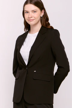 Saco Dama Brenner Negro, foto 2 de 5