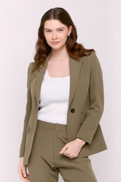 Saco Dama Brenner Verde Militar, foto 1 de 5
