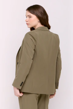 Saco Dama Brenner Verde Militar, foto 3 de 5