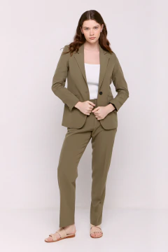 Saco Dama Brenner Verde Militar, foto 4 de 5
