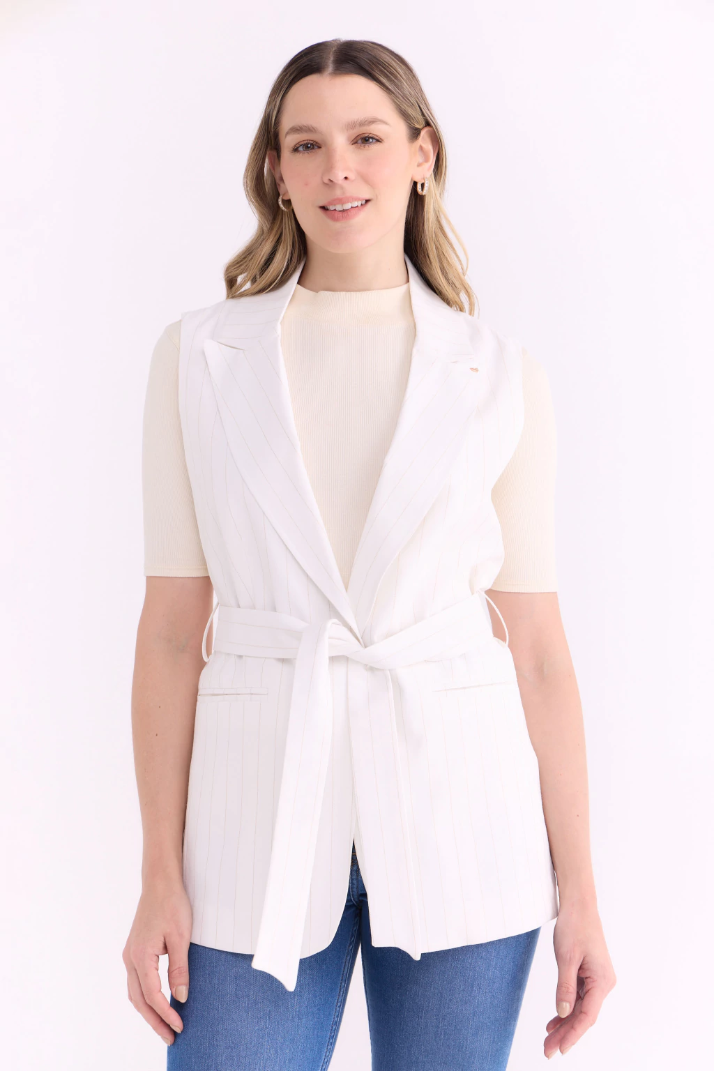 Chaleco Sastre Jasmine Off-White