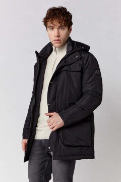 Campera Abrigo Persa Negro, foto 1 de 6