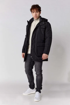 Campera Abrigo Persa Negro, foto 4 de 6