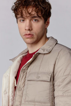 Campera Reversible Siames Crudo Vison, foto 4 de 10
