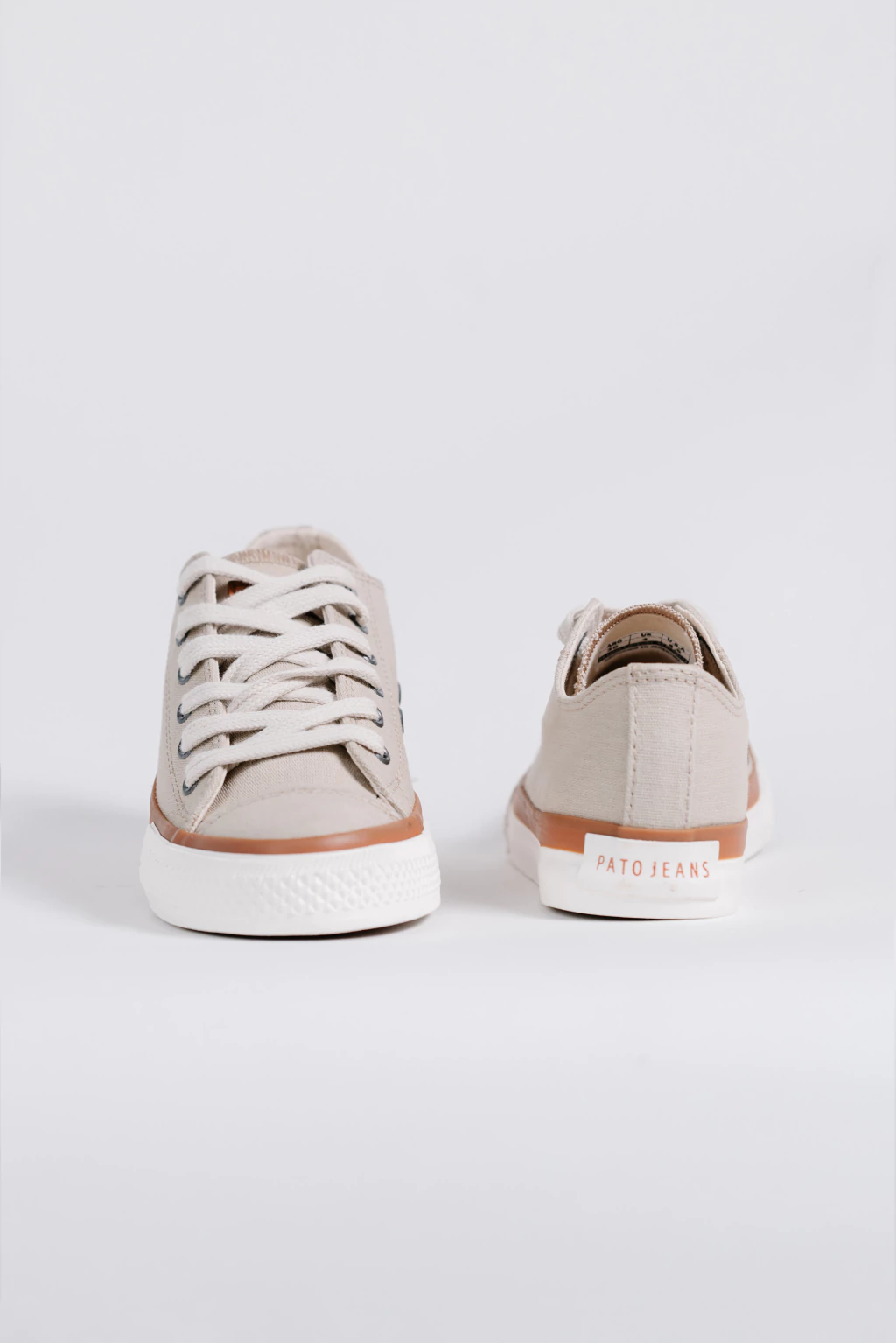 Zapatilla Valdes de Lona Beige
